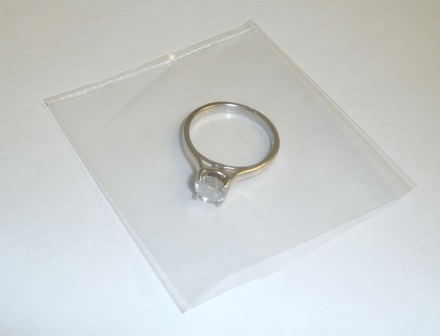 14 X 40, 2 Mil Clear Flat Poly Bags