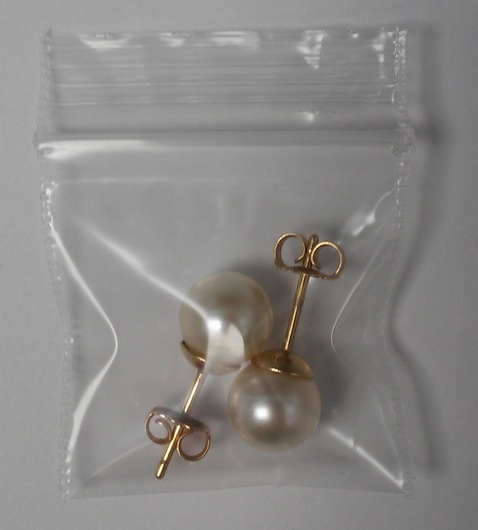 1.25 x 1.25, 2 Mil Clear Reclosable Bags