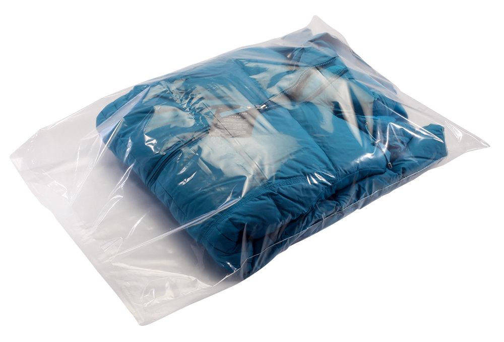 Clear Poly Bags - 12 x 15, 1 Mil Thick, Food Grade Plastic