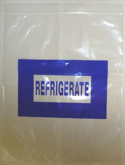 12 X 15 2 Mil Recloseable Bags 'Refrigerate'