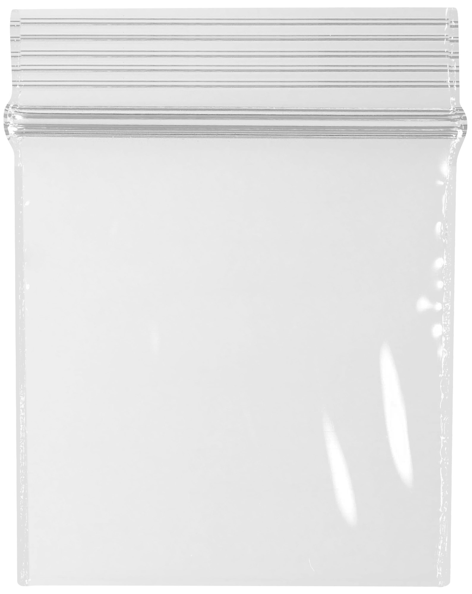 Clear Reclosable Zip Lock Bags - 4 Mil Thick, Food Grade Plastic