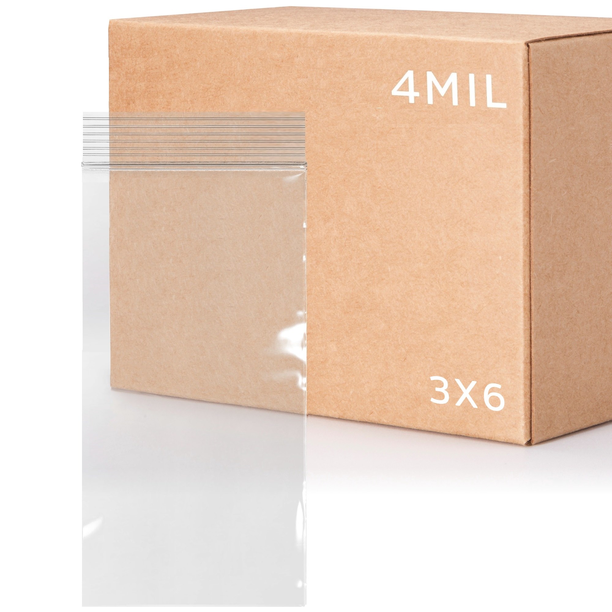 4 x 6 3 Mil Slider Bags