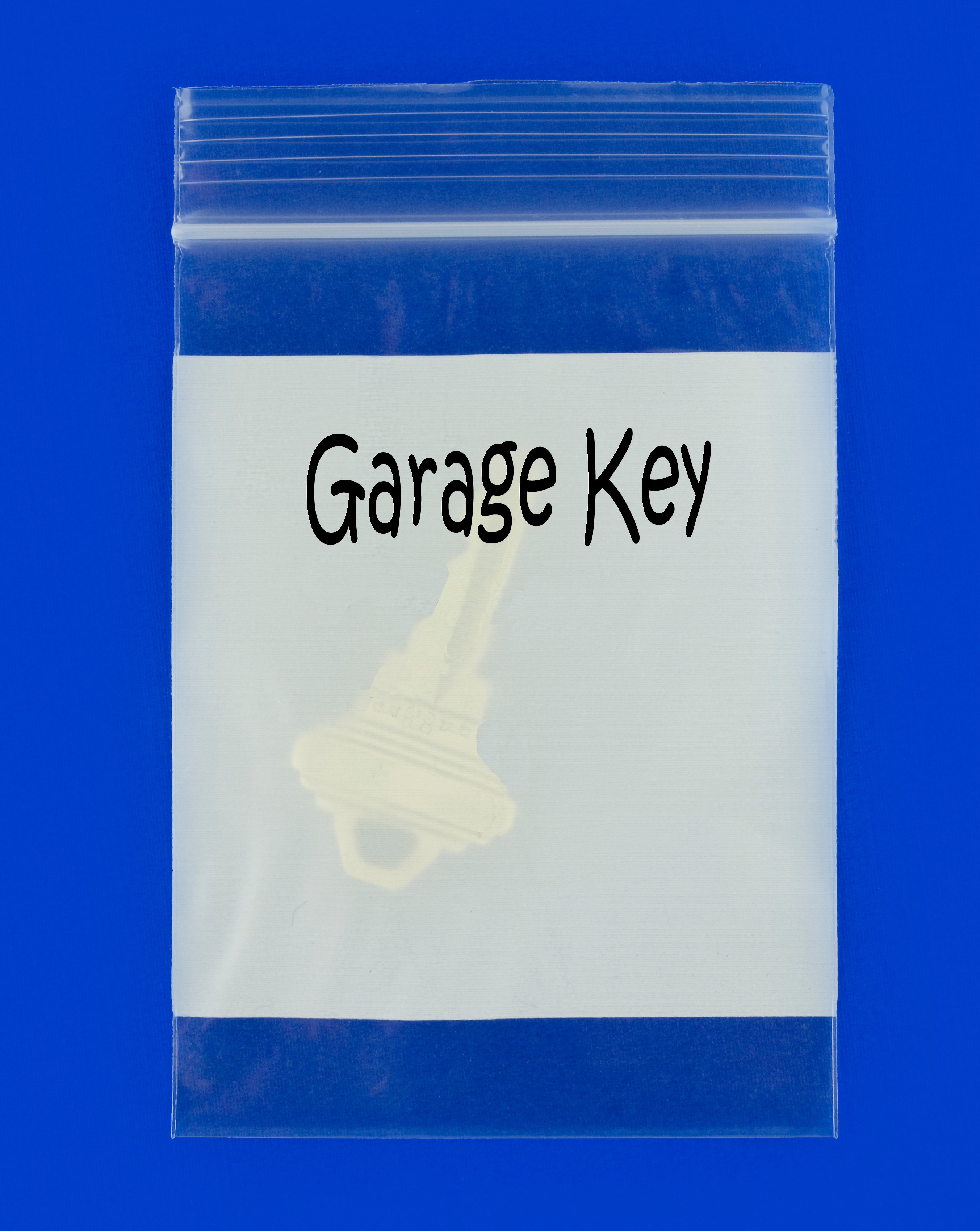 3 x 4, 2 Mil White Block Ziplock Bags