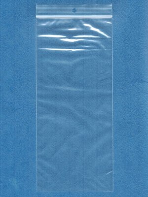 4 X 9, 2 Mil Clear Recloseable Bags Hang Hole