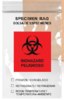 4 x 6, 2 Mil Biohazard Specimen Reclosable Bags