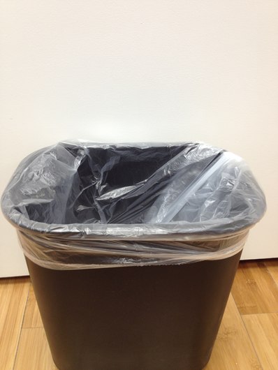 40 x 46, 48 Gallon Light Weight High Density <b>Clear</b> Trash Liners