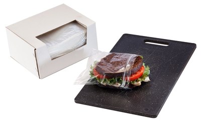 6.5 X 6, 1 Mil Clear Reclosable Sandwich Bag