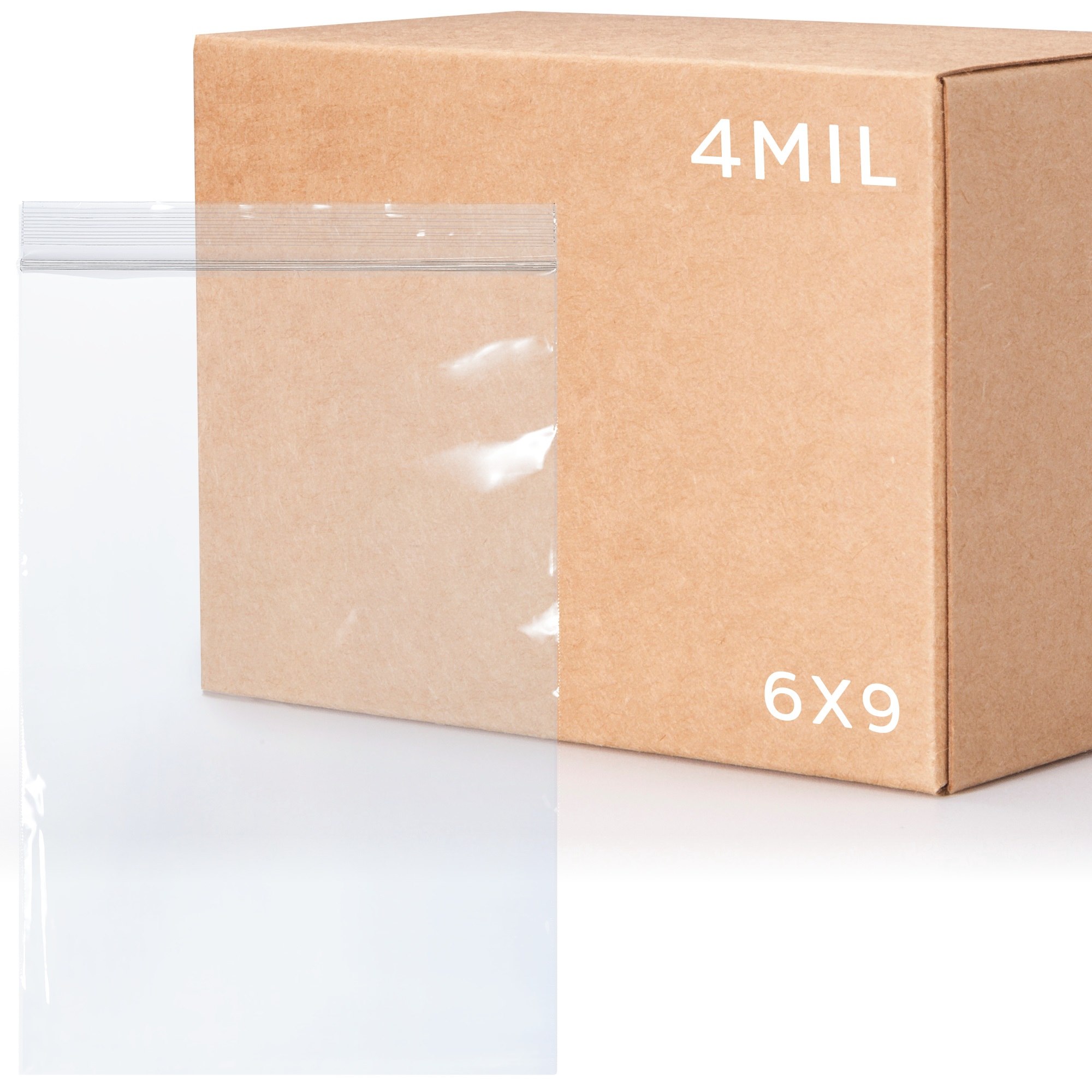 Clear Plastic Bags 6 x 9 x 1 mil 1000/CTN