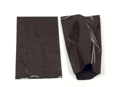 6 x 10, 2 Mil Flat Amber Bag