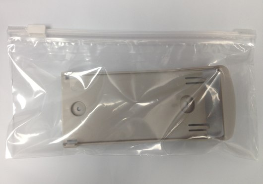 8 X 4, 2 Mil Clear Slider-Reclosable Syringe Bags