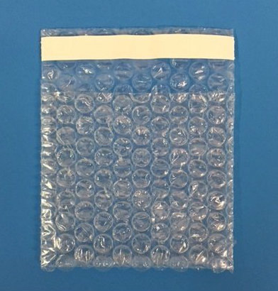 6 x 8.5 + 1" lip, Self Seal Lip and Tape Bubble Bags