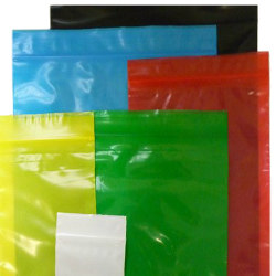 1.25 x 1.25, 2 Mil Black Tint Reclosable Bags