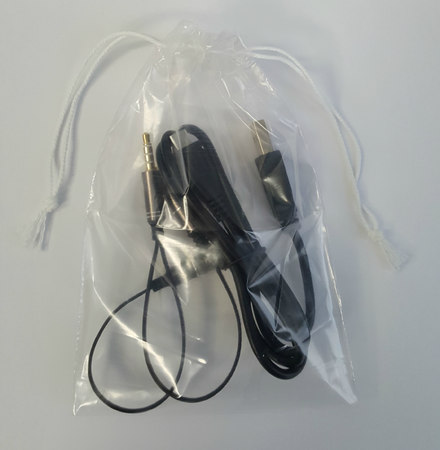 6 X 10, 2 Mil Clear Drawstring Bags