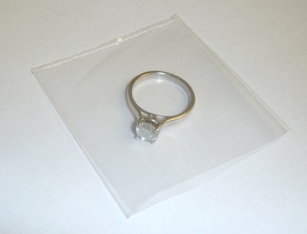 14 X 24, 2 Mil Clear Flat Poly Bags