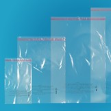 Resealable Self-Seal Bags with Suffocation Warning